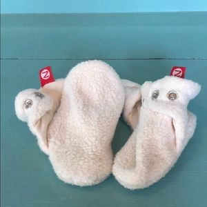 Zutano 3 month cream booties